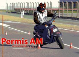 Le Permis AM est la nouvelle appellation du B.S.R. (Brevet de Sécurité Routière) permettant de conduire des cyclomoteur et voiturette sans permis dès l'âge de 14ans.